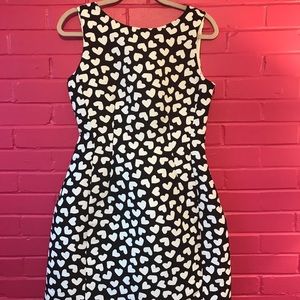 Kate Spade heart-print size 8 dress